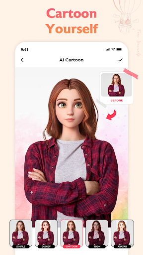 ToonMe: AI Photo Enhancer Screen 2