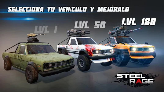 Steel Rage: Mech Cars PvP War