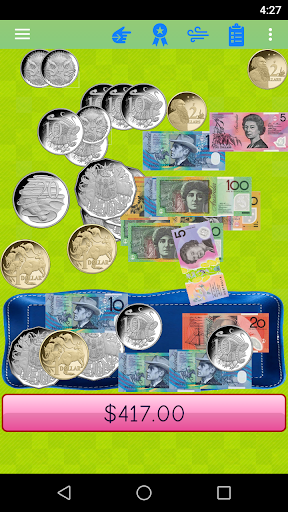 Calculating Australian Dollar Screen 3