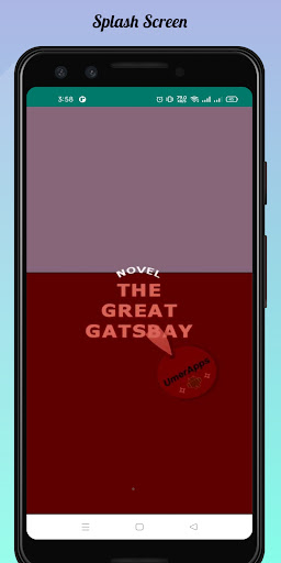 Android application The Great Gatsby - tragedy screenshort