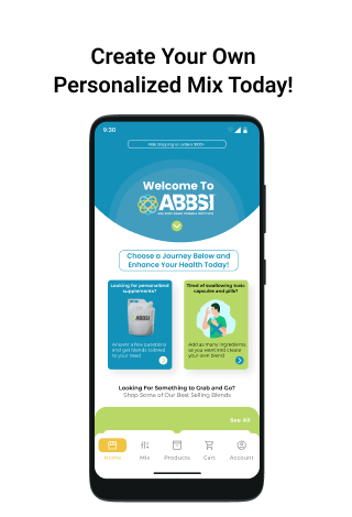 Android application ABBSI: New Way to Supplement screenshort