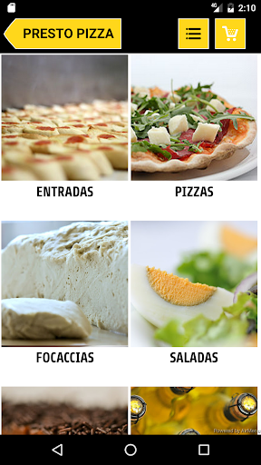 Presto Pizza Delivery Screen 3