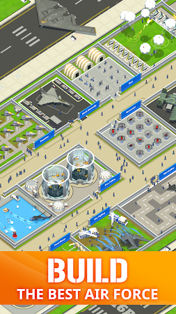 Game screenshot Idle Air Force Base mod apk