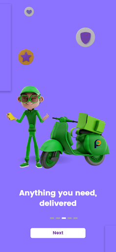 Pinto - Online Delivery App Screen 3