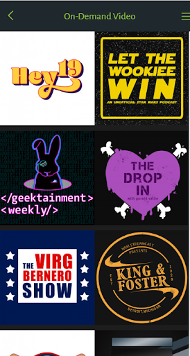 NRMstreamcast Screen 2