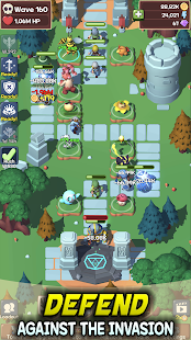 Idle Monster TD Evolved Varies with device APK screenshots 1