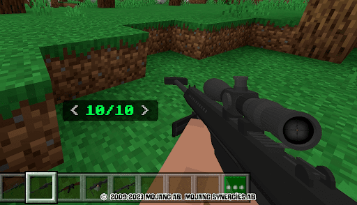 weapons mod for minecraft pe Screen 3
