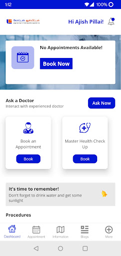 Lotus Hospitals Screen 2