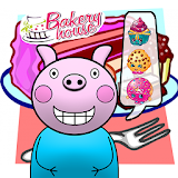 Cake Shop Pig Eat Shopkins Bar icon