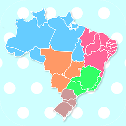 「Brazil States Map Quiz」圖示圖片