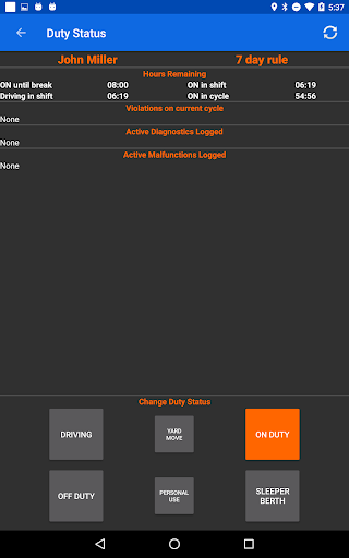 PPro Driver App Screen 3
