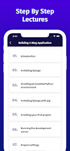Screenshot 4 Learn Django Coding, DjangoDev android
