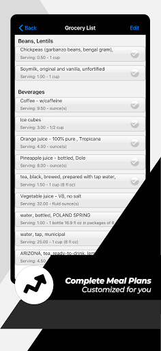 Android application Finish Fit screenshort