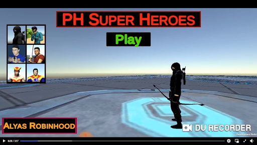 Android application Fight of the Characters screenshort