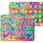 Holi Art Emoji Keyboard Theme Apk