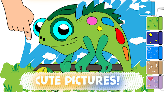 Easy coloring pages for kids 4
