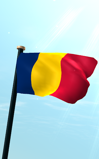 Chad Flag 3D Live Wallpaper
