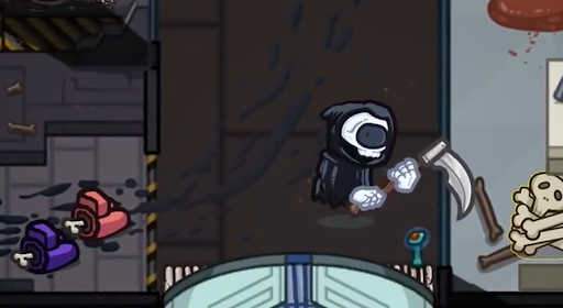 Running From The Grim Reaper In Among Killing Us