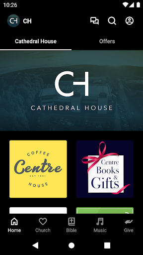 Android application Cathedral House screenshort