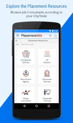 PlacementIndia.com- Job Search Screen 2