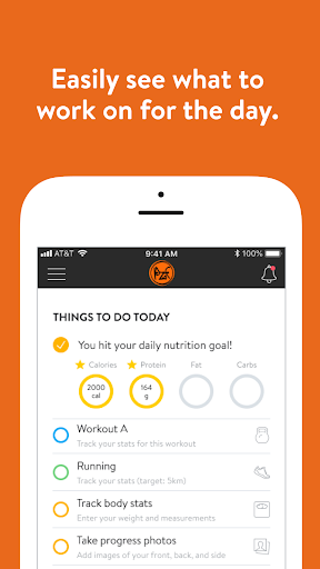 Android application PeakZoneTrainer screenshort