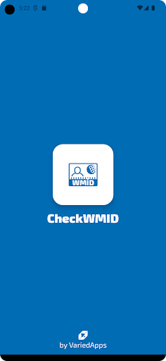 Android application CheckWMID - WebMoney user info screenshort
