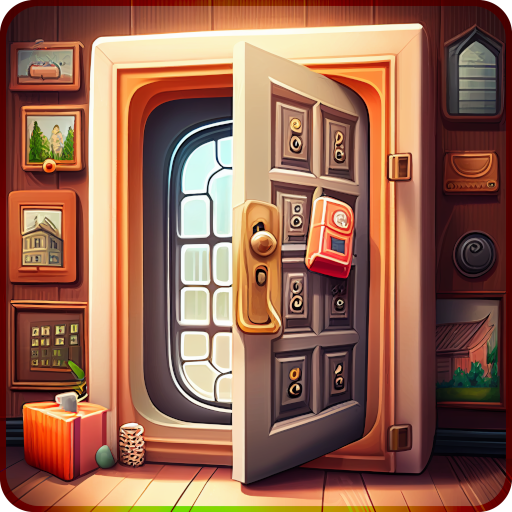 Escape room Puzzle door  Icon