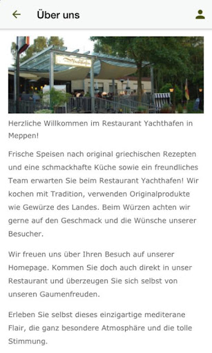 Restaurant Yachthafen Screen 2