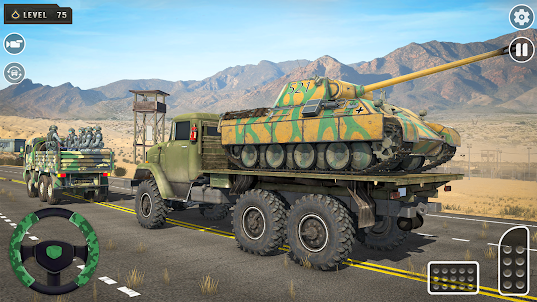 Military Truck: Army Driving
