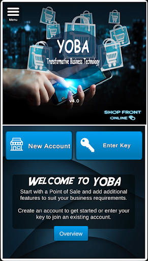 Android application YOBA screenshort