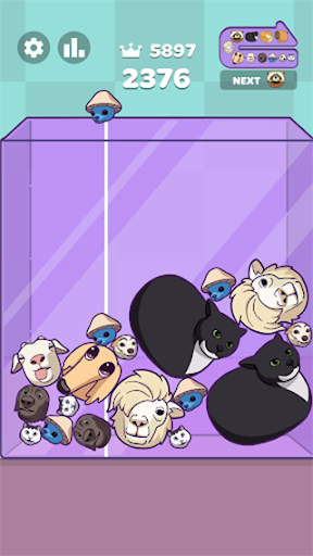 Animal Merge: Fun Drop Puzzle Screen 3
