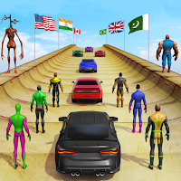 Mega Ramp Car Stunt Racing Games - Free Car Games