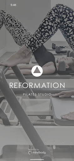 Android application Reformation Pilates screenshort