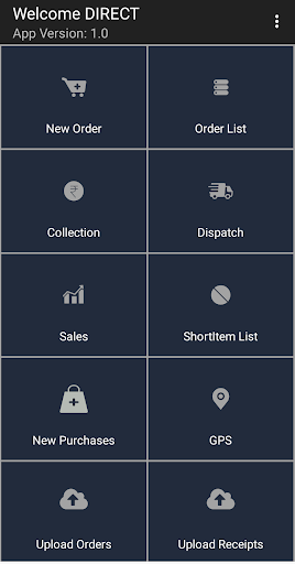 Android application Amruth ROS V2 screenshort