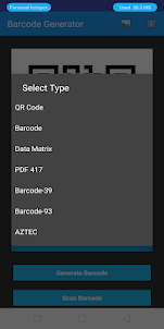 Barcode Generator & Scanner