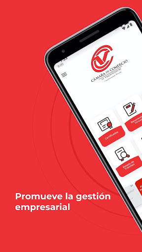 Android application Cámara de Comercio de Villavic screenshort