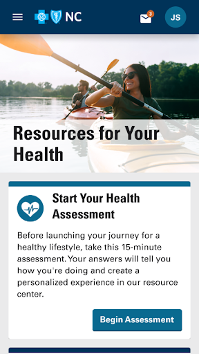 Screenshot of Blue Connect Mobile NC