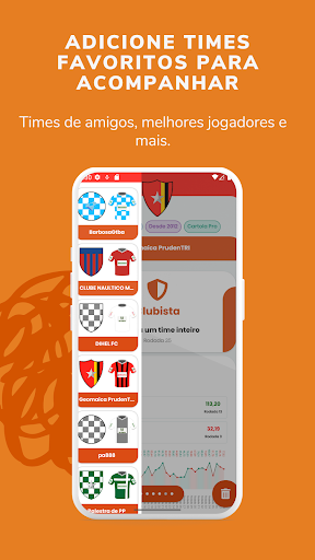 Cartola Cards: Estatísticas Screenshot 1 - AppWisp.com