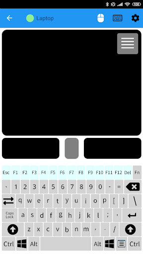 Android application Bluetooth Keyboard & Mouse screenshort