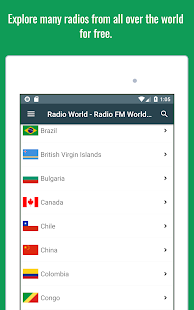 Radio World - Radio Online App Screenshot