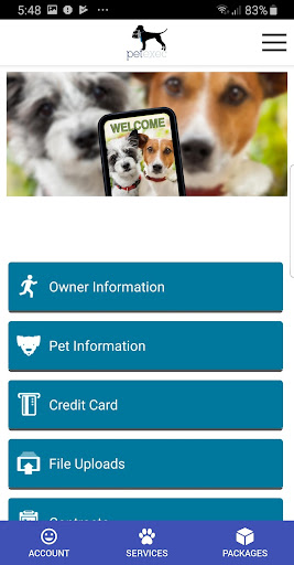PetExec Mobile Screen 2