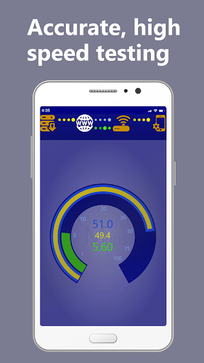 Internet Speed Test and Monito Screen 2