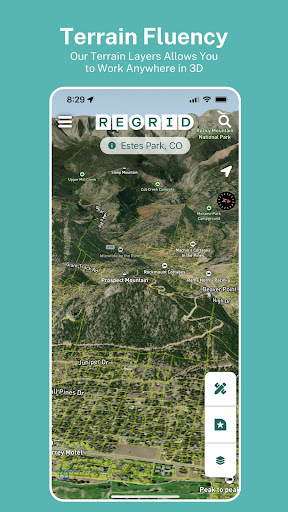 Screenshot of The Regrid Property App