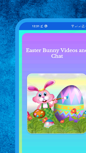 Android application Easter Bunny Videos and Chat screenshort
