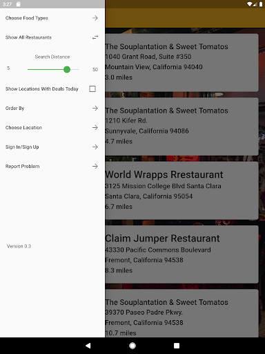 Screenshot of Kids Eat Free