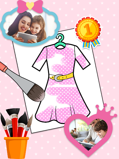 Screenshot of Beauty Coloring Book 3
