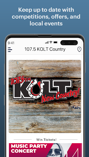 107.5 KOLT Country Screen 3