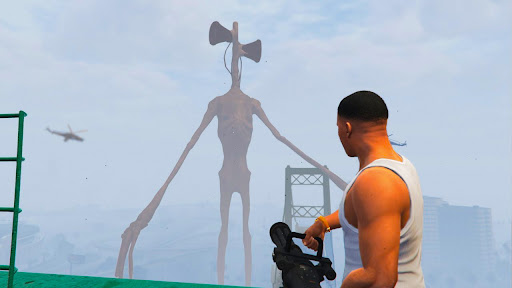 Siren Head : Grand Theft MOD Screen 3