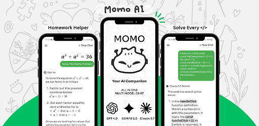 Momo: ChatGPT Gemini Claude