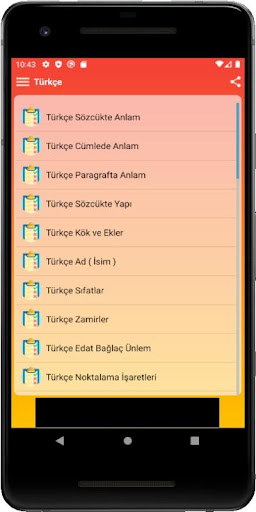 Ortaokul 6. Sınıf Screen 3